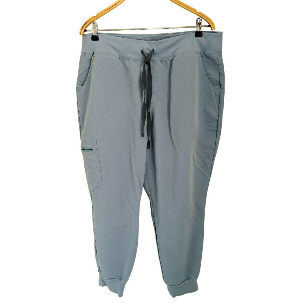 FIGS Technical Collection Scrub Bottom Pants Pale Blue Size 2XL/P